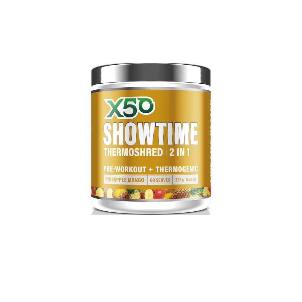X50 | Showtime Thermoshred - Synergy Nutrition