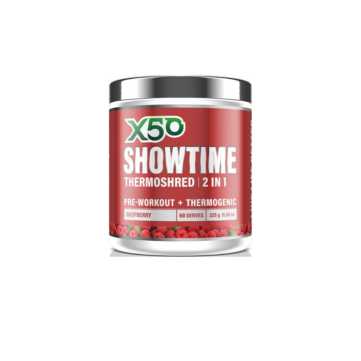 X50 | Showtime Thermoshred - Synergy Nutrition