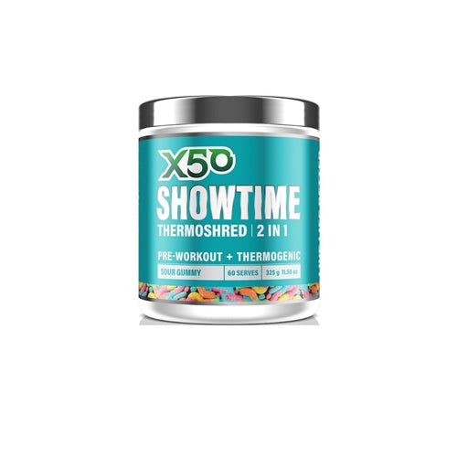 X50 | Showtime Thermoshred - Synergy Nutrition