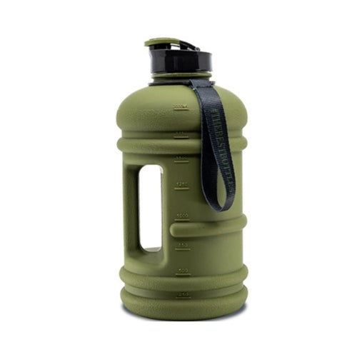 The X Athletics | Matte Khaki Bottle with Pop top lid 2.2Lt