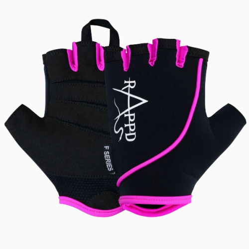RAPPD | Women's F Series Gloves (Pink) - Synergy Nutrition