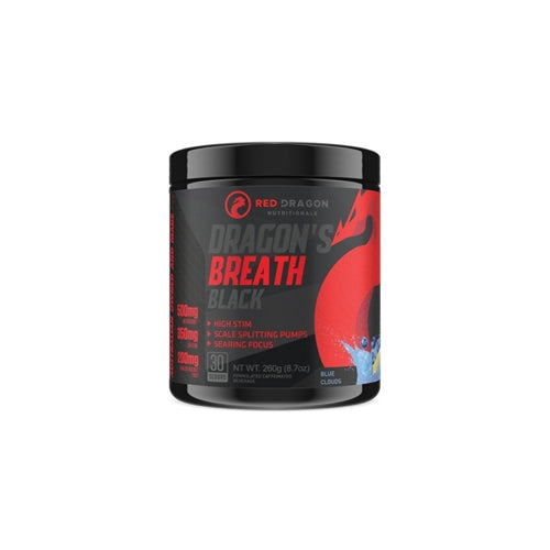 Red Dragon Nutritionals | Dragons Breath Pre Workout Black