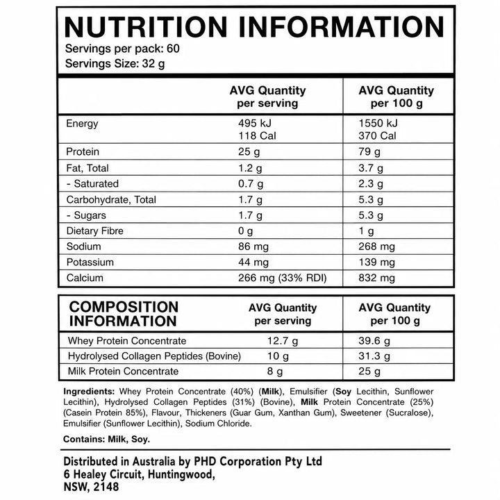 OCD Nutrition | Real Protein