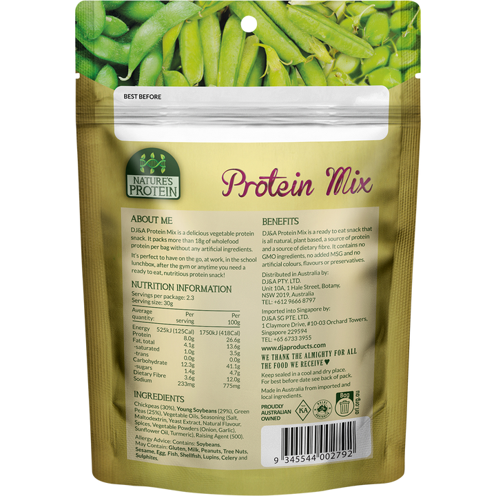 DJ & A |  Nature's Protein Mix