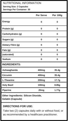 Reset Nutrition | Adrenals