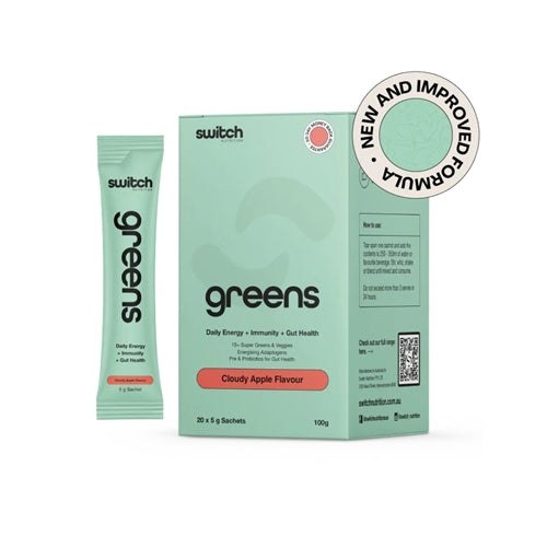 Switch Nutrition | Greens 20 sachet Box