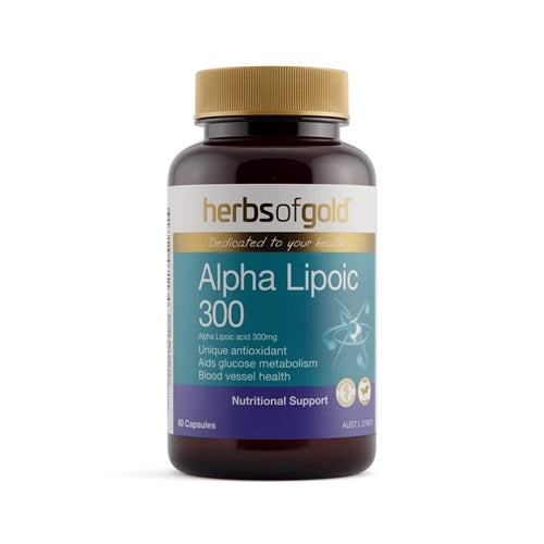 Herbs of Gold | Alpha Lipoic 300  60Caps
