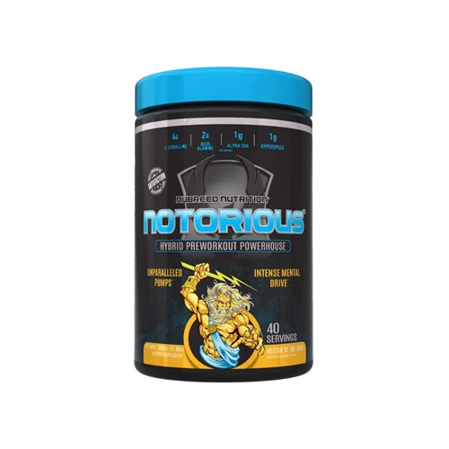 Nubreed Nutrition | Notorious Pre work Out
