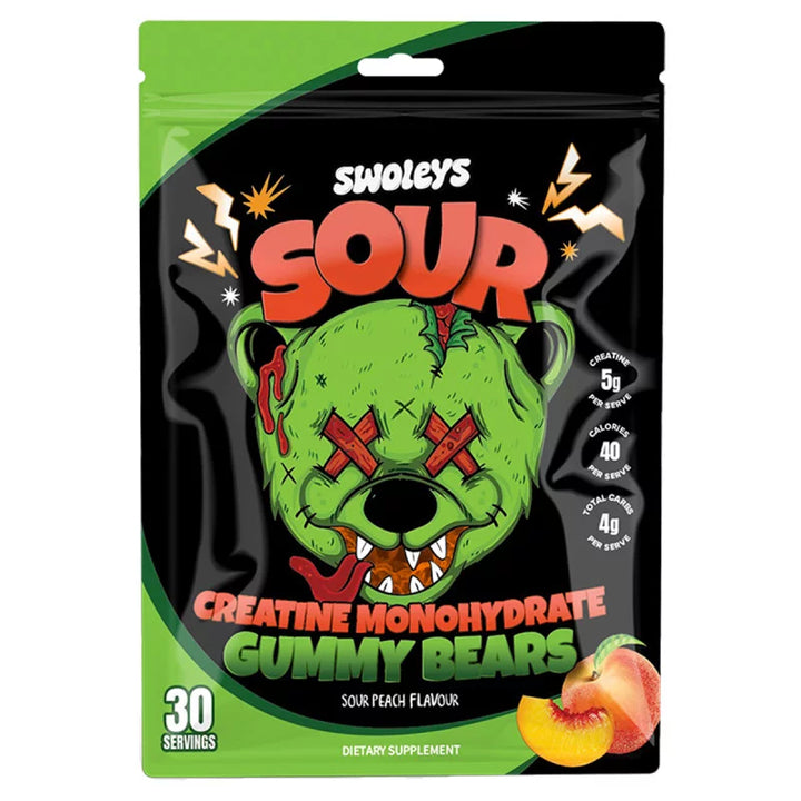 Swoleys | Sour Creatine Gummy Bears