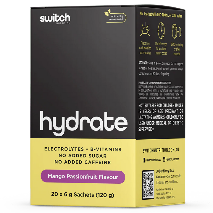Switch Nutrition | Hydrate Sachets