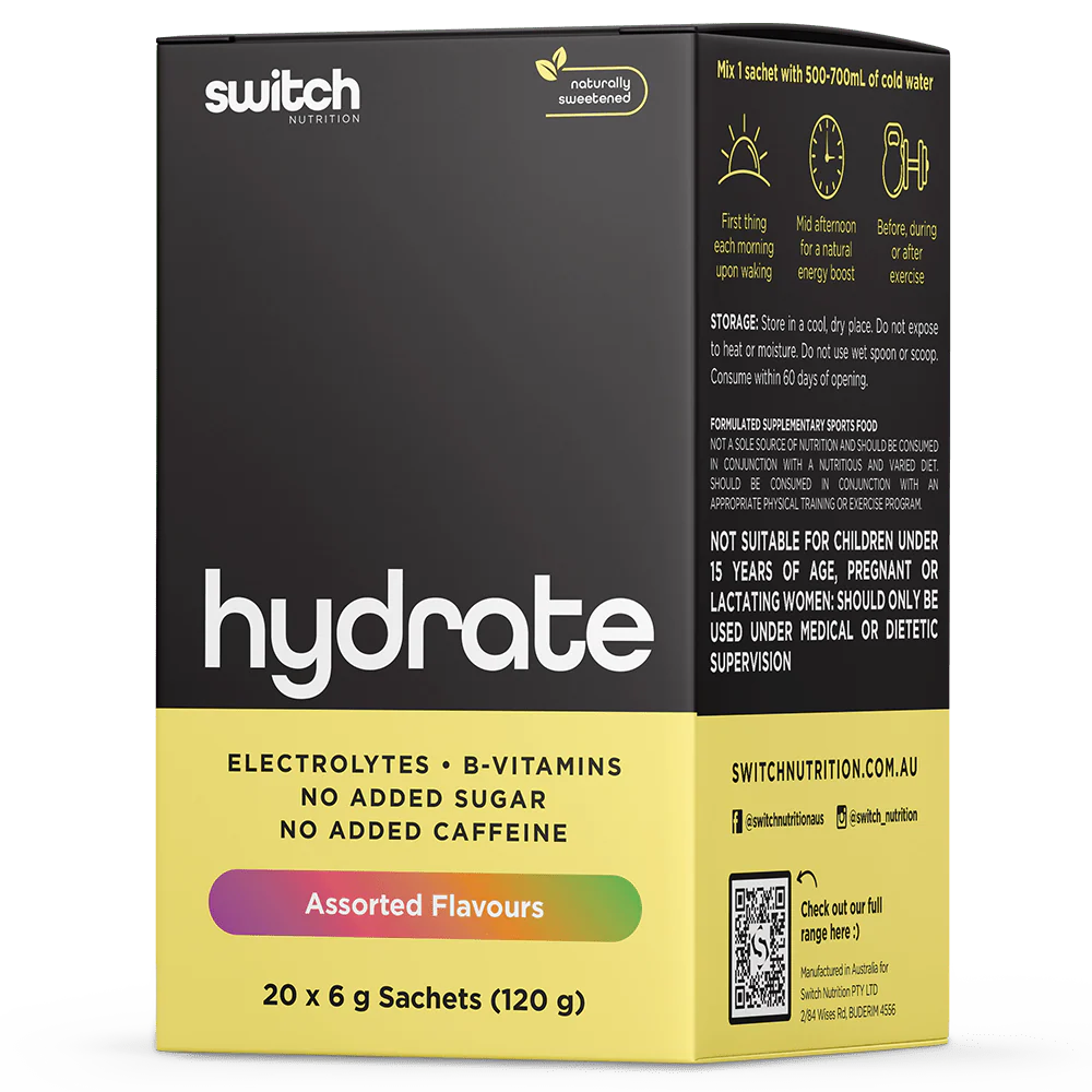 Switch Nutrition | Hydrate Sachets