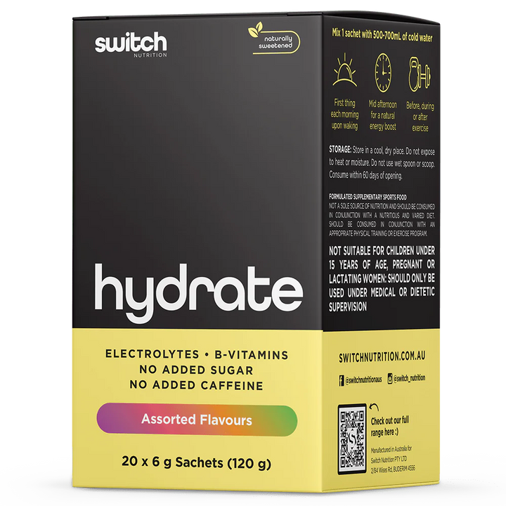 Switch Nutrition | Hydrate Sachets